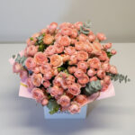 Pastel Peach Rose Box