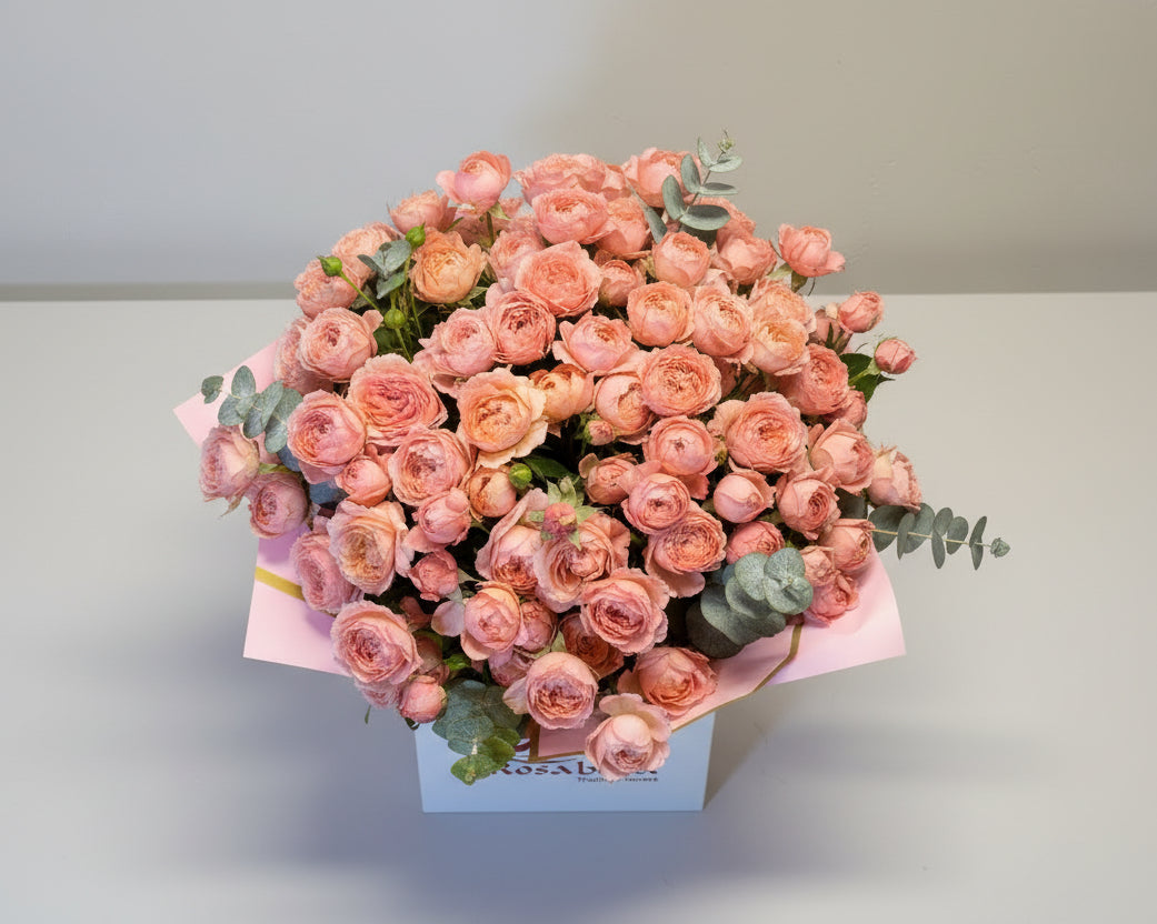 8E7F4721-82DF-4698-BD26-EEBB9B837D9C-1.jpg Pastel Peach Rose Box - Image 1