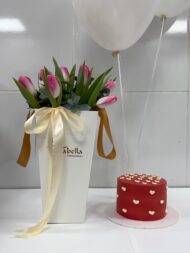 Royal Pink Tulips Bundle - Image 2