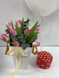 Royal Pink Tulips Bundle - Image 3