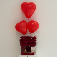 Love Balloon Rose Box - Image 2