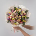 Pastel Garden Mixed Flower Bouquet