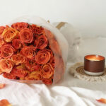 Premium Amber Rose Embrace