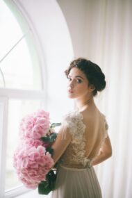 Blush Hydrangea Dream Bouquet - Image 3